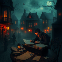 Parcel of Shadows - Text-based game