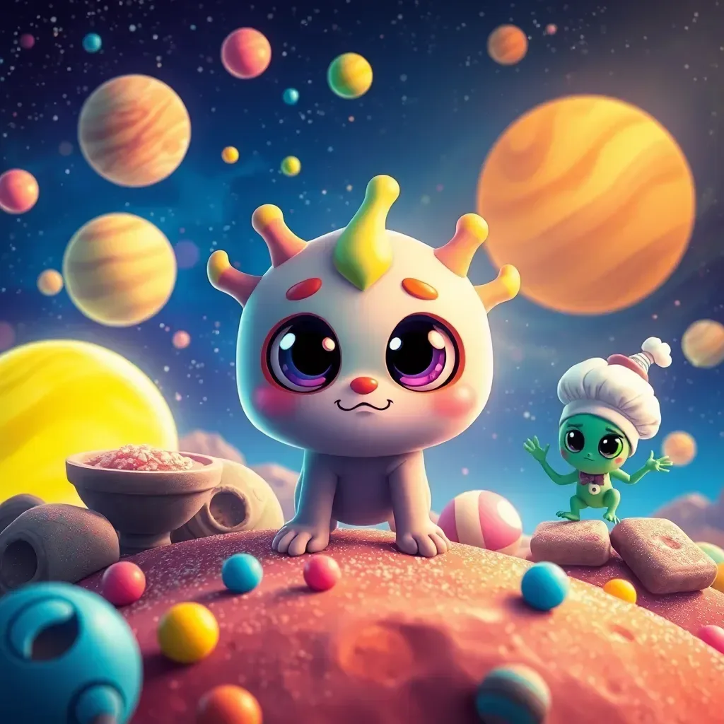 Sprunki's Galactic Snack Quest