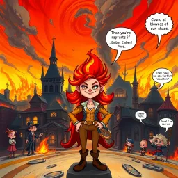 Ember's Reckoning - Text-based game
