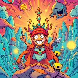 Fiddlebops: The Eighth Dimension of Laughter - Text-based game