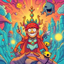 Fiddlebops: The Eighth Dimension of Laughter - Text-based game