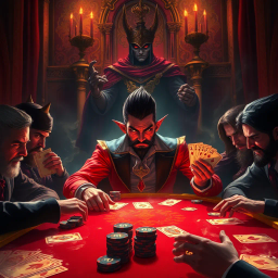 Royal Flush: The Poker Rebellion - Text-based game