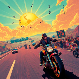 Interstate 190: Rhythm Rush - Text-based game