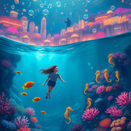 Coral Whispers: The Surreal Symphony - Text-based game