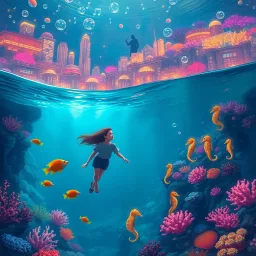 Coral Whispers: The Surreal Symphony