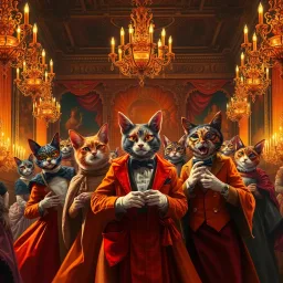 Masquerade Mayhem: Episode 84 - Paws & Secrets - Text-based game