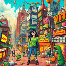 Sprunki: Vegan Vendetta - Text-based game