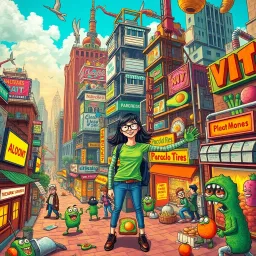 Sprunki: Vegan Vendetta - Text-based game