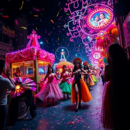 Shadow Carnival: Whispers of Pecadoras - Text-based game