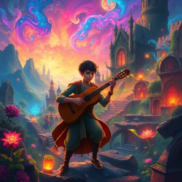 Aria Math: The Melodic War - Text-based game