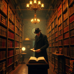 The Literary Heist - Text-based game