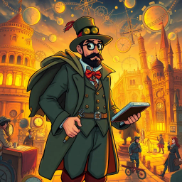 ChronoRift: The Flipside of Fate - Text-based game