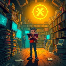 The Librarian's Rebellion - Text-based game