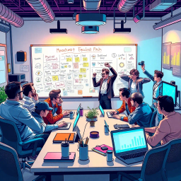 Startup Showdown - Text-based game