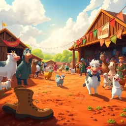 Barnyard Breeders: The Ultimate Showdown - Text-based game