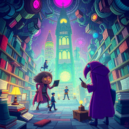 Wiki Warriors: The Infinite Citadel - Text-based game