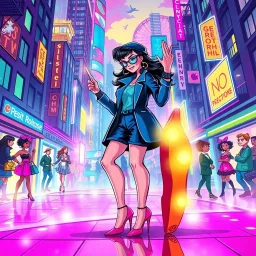 Heels of Justice - Text-based game
