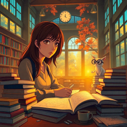 The Last Study Session - Text-based game