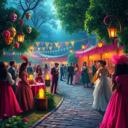Masquerade of Whimsy - Text-based game