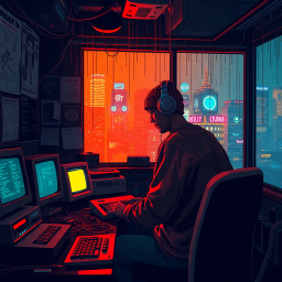 Modem Mayhem - Text-based game