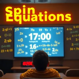 Spinning Equations - Text-based game