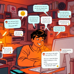 Love in the Digital Abyss - Text-based game