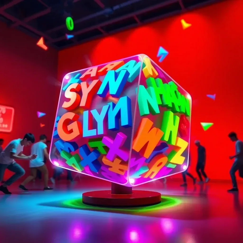 Spinning Glyphs