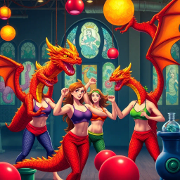 Dragoness Workout: Heavy Lifting - Text-based game