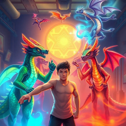 Dragoness Gym Showdown - Text-based game