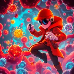 Immune Hunter - Text-based game