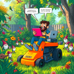 Lawnmower Chronicles - Text-based game