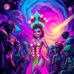 Cosmic Cabaret - Text-based game