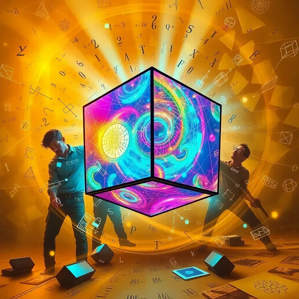 The Spinning Cube Equation Quest