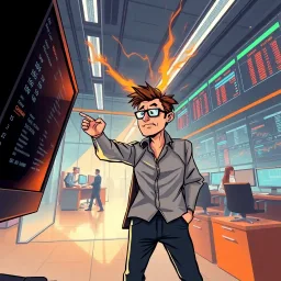 Quantum Market Crash - Text-based game