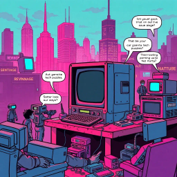 Byte-Sized Revenge - Text-based game