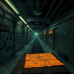 Lines of the Lost - Text-based game