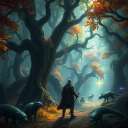 Fables of the Forgotten - Text-based game