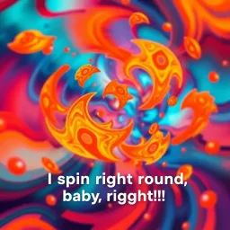 Spinning Glyphs - Text-based game