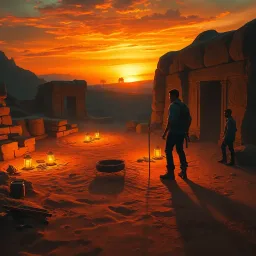Tombs of Time - Text-based game