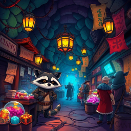 Cursed Bonds: The Fur-tive Heist - Text-based game