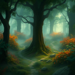 Whispers of the Forest Maze - Text-based game
