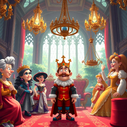 Spank the Crown - Text-based game