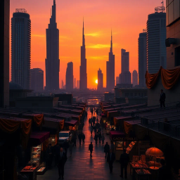 Dubai Shadows - Text-based game