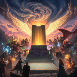 Deities' Duel - Text-based game