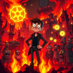 Infernal Rebellion - Text-based game