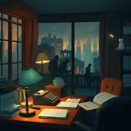 Detective: Heartstrings & Homicide - Text-based game