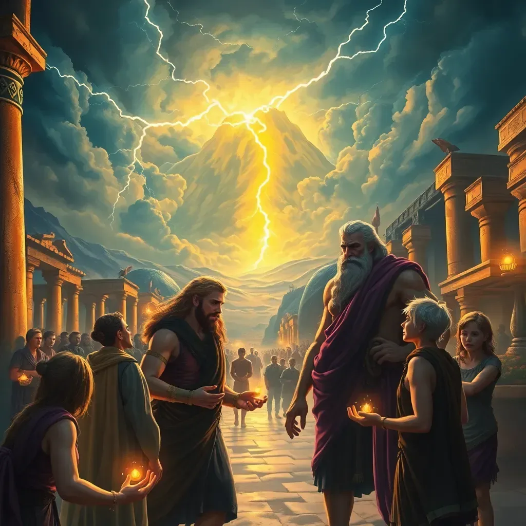 Zeus's Descent