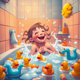 Parenting Prowess: Tales from the Tub - Text-based game