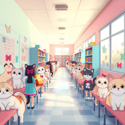 Purrplexed Academia - Text-based game