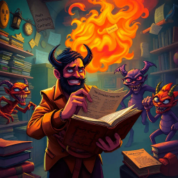 Demon Dealings - Text-based game